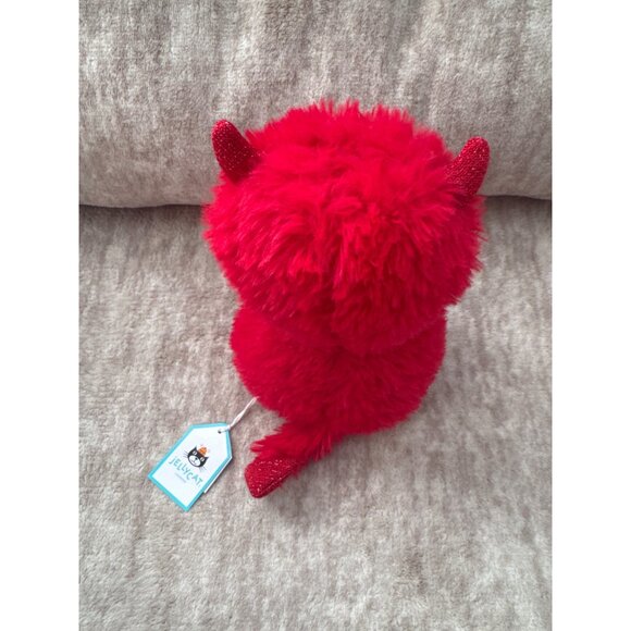 Jellycat Hugg McSnugg in Red NWT Gift - Picture 3 of 5